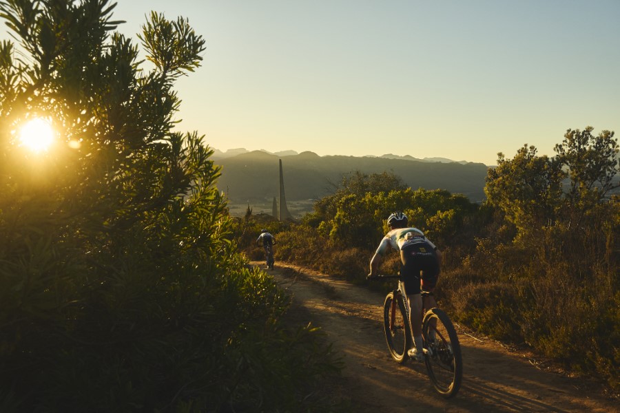 BUFF MEGAMO during Stage 3 of the 2025 Absa Cape Epic. Photo by Michael Chiaretta/Cape Epic.