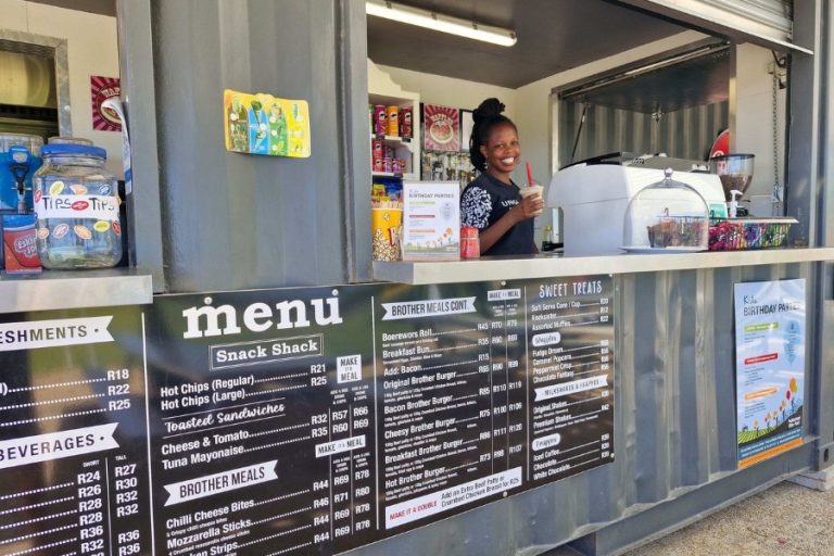 Its all about service with a smile at the Polkadraai Bike Park says Sithmbile Mawhimiva